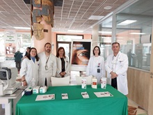 Mesa informativa con motivo de la Semana del Glaucoma