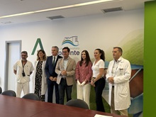 Presentaci�n del nuevo tratamiento frente a la piel de mariposa en el Hospital Universitario Poniente 