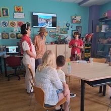 Actividad educativa en el Aula Hospitalaria del Hospital Universitario Poniente
